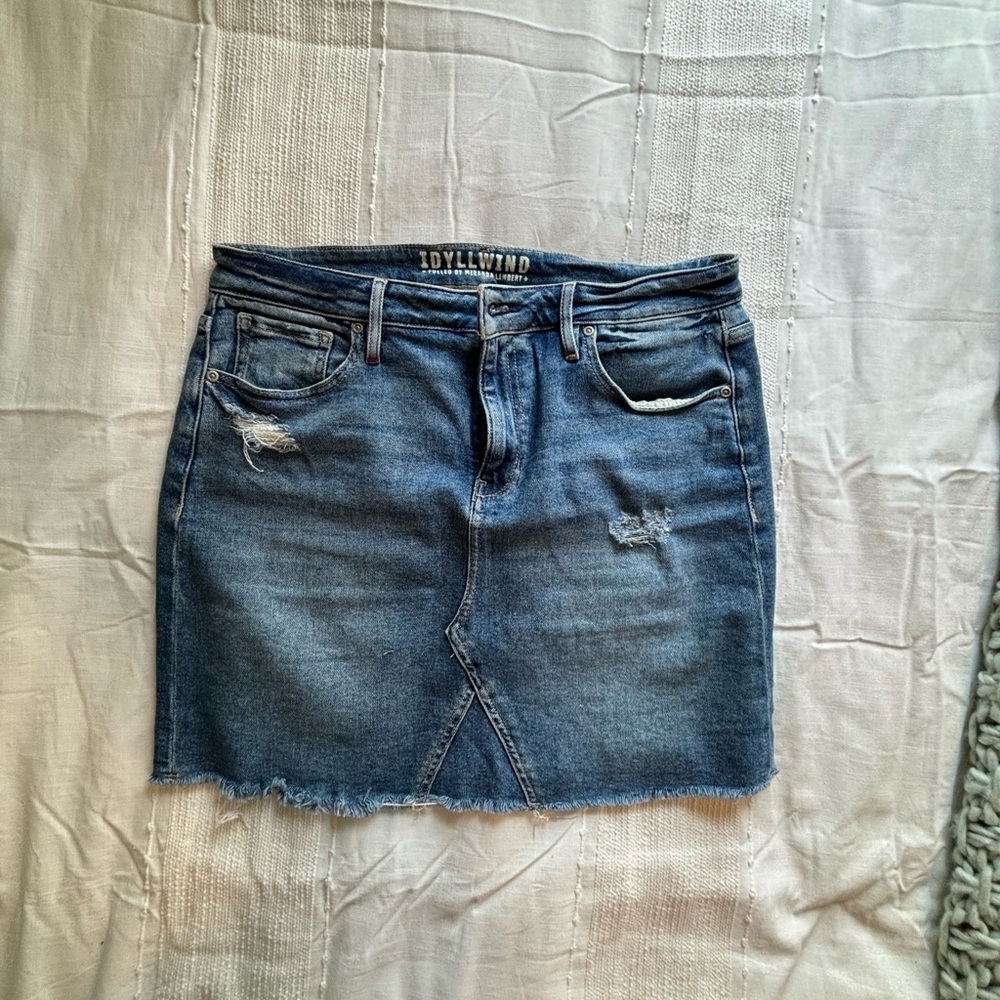 Jean skirt